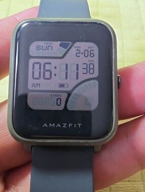Amzfit Square Digital Smartwatch - Green